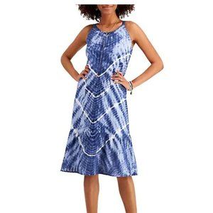 NWT Style&co Tie-Dye Midi dress, Size Petite M
